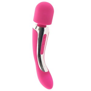 Embrace Silicone Body Wand Massager Vibe in Pink