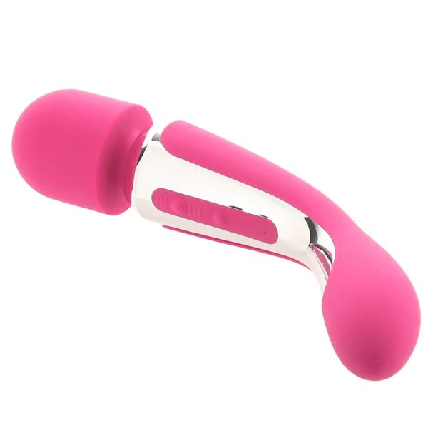 Embrace Silicone Body Wand Massager Vibe in Pink - Image 5