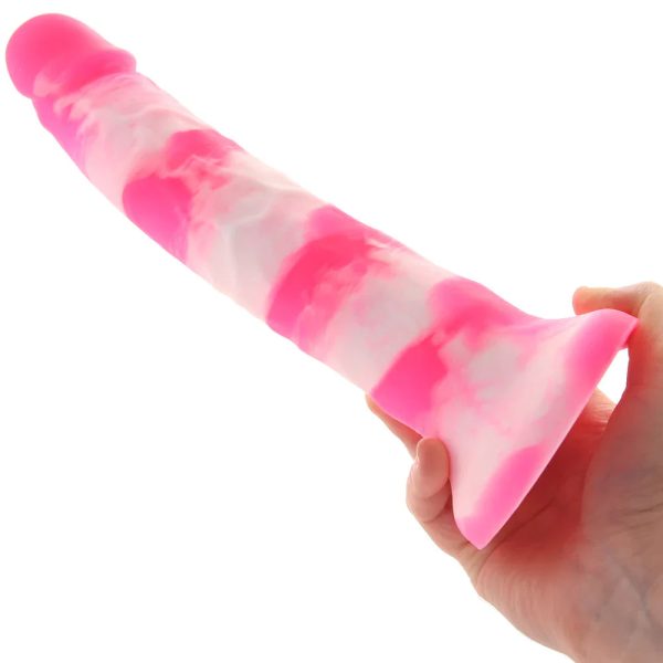 Colours Pleasures Yum Yum 8 Inch Dildo in Pink - Image 4