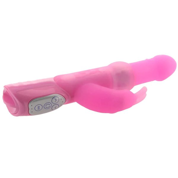 Silicone Jack Rabbit Vibe in Pink - Image 5