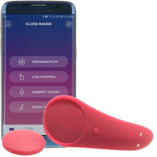 Satisfyer Sexy Secret Panty Vibe in Merlot - Image 3