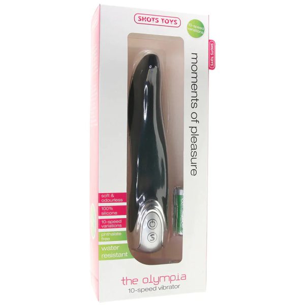 The Olympia Silicone Vibe in Black - Image 6