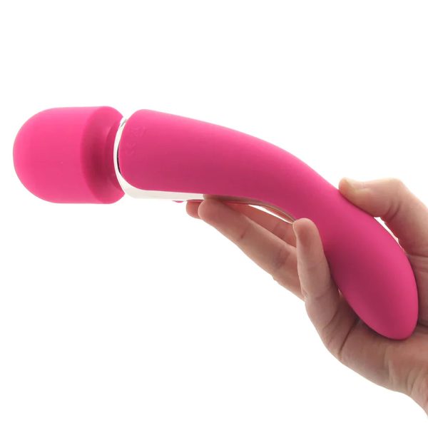 Embrace Silicone Body Wand Massager Vibe in Pink - Image 4