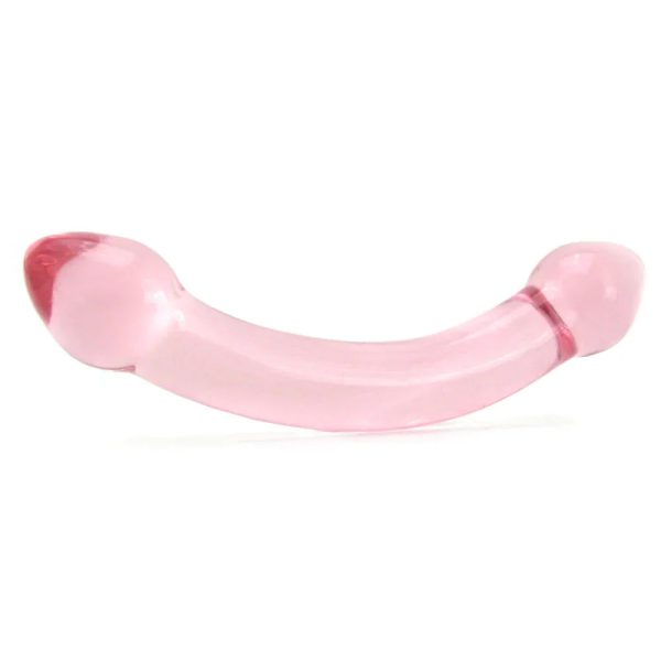 Double Trouble Glass Dildo - Image 5