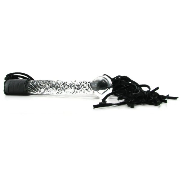 Icicles No. 38 Hand Blown Glass Whip - Image 4