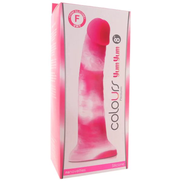 Colours Pleasures Yum Yum 8 Inch Dildo in Pink - Image 6