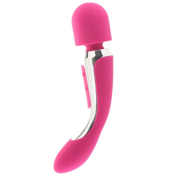Embrace Silicone Body Wand Massager Vibe in Pink - Image 3