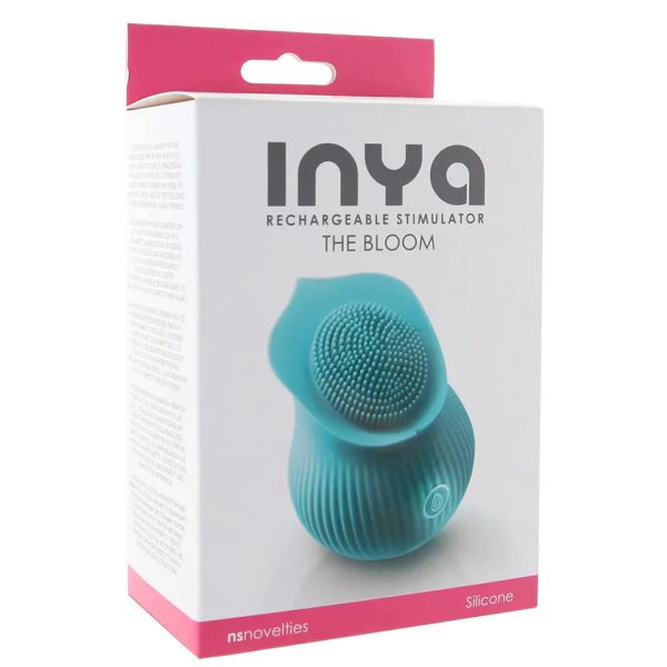 Inya The Bloom Rechargeable Stimulator in Teal - Image 6