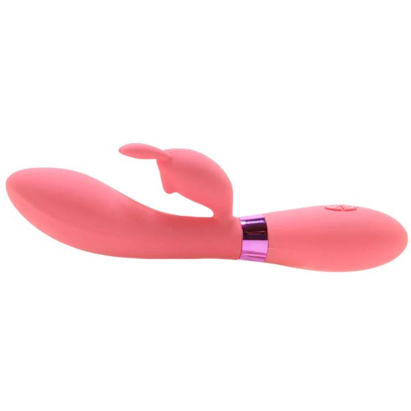 OMG! #SELFIE Silicone Rabbit Vibe in Pink - Image 3