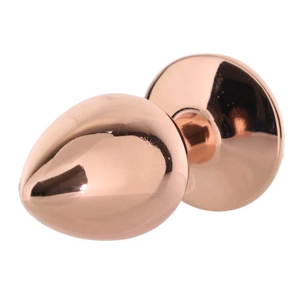 Booty Sparks Pink Rose Gold Anal Plug in Small - Image 2