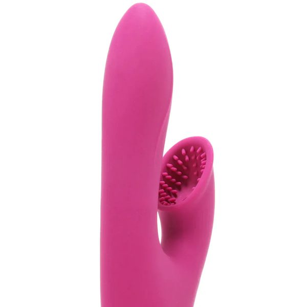 Hiky Clitoral Vaccuum Rabbit Vibe in Burgundy - Image 2