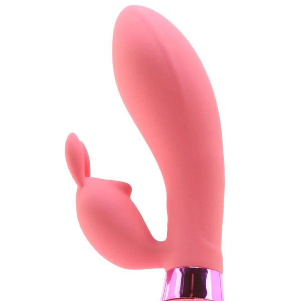 OMG! #SELFIE Silicone Rabbit Vibe in Pink - Image 2