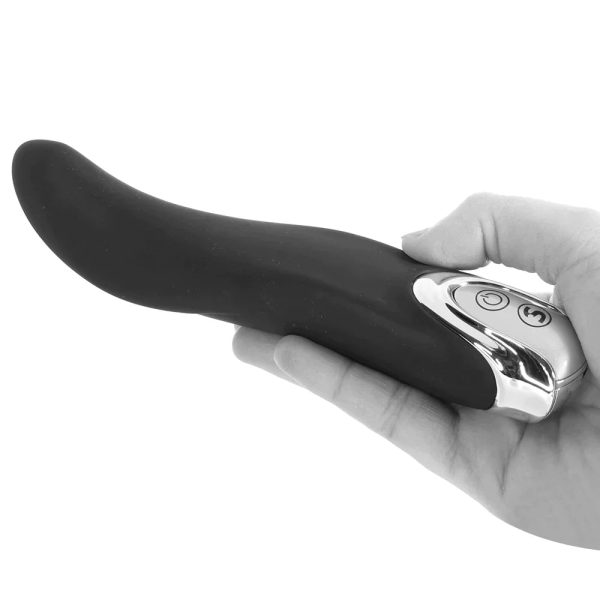 The Olympia Silicone Vibe in Black - Image 4