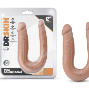 Dr. Skin Mini Double Dong in Vanilla